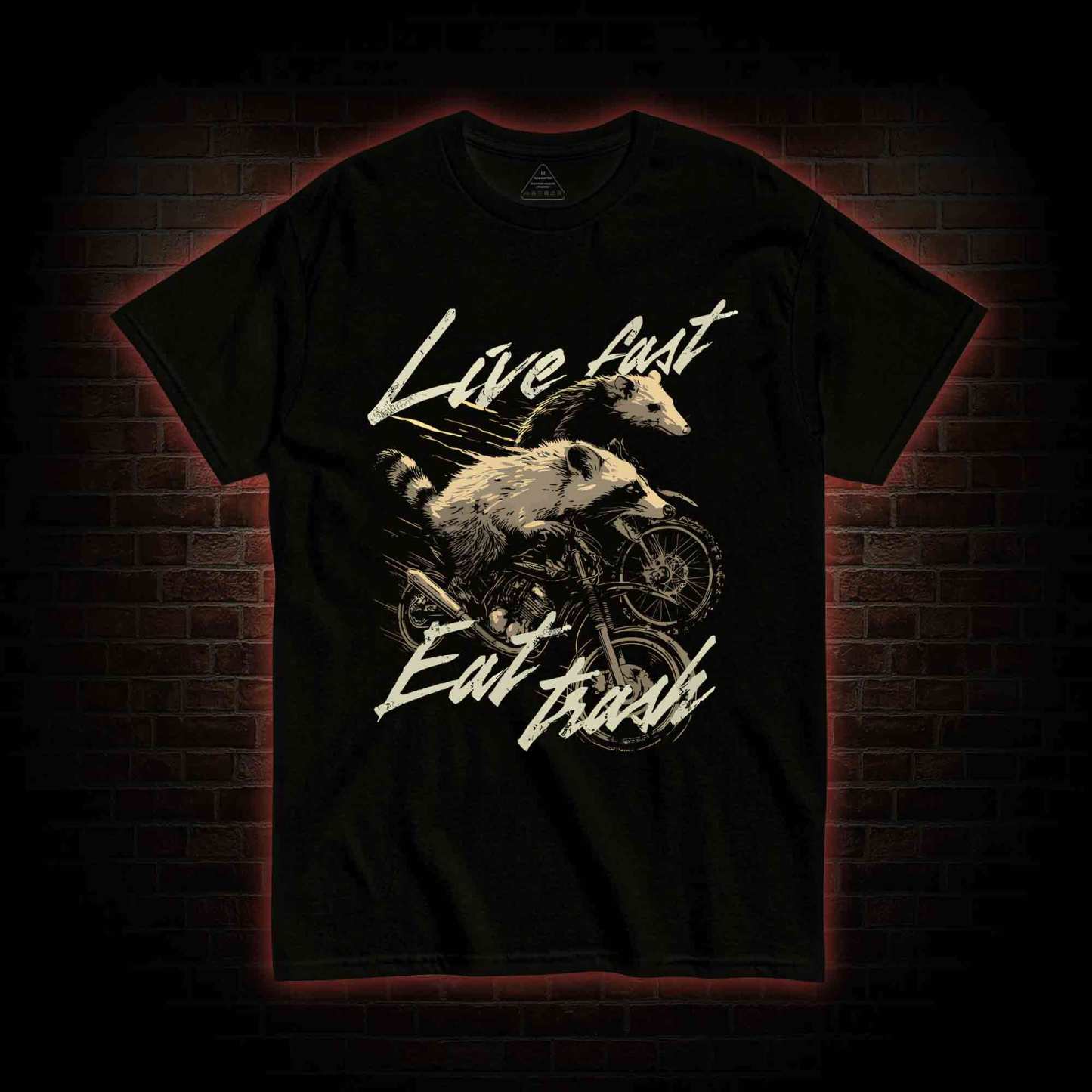 Live Fast Eat Trash T-shirt
