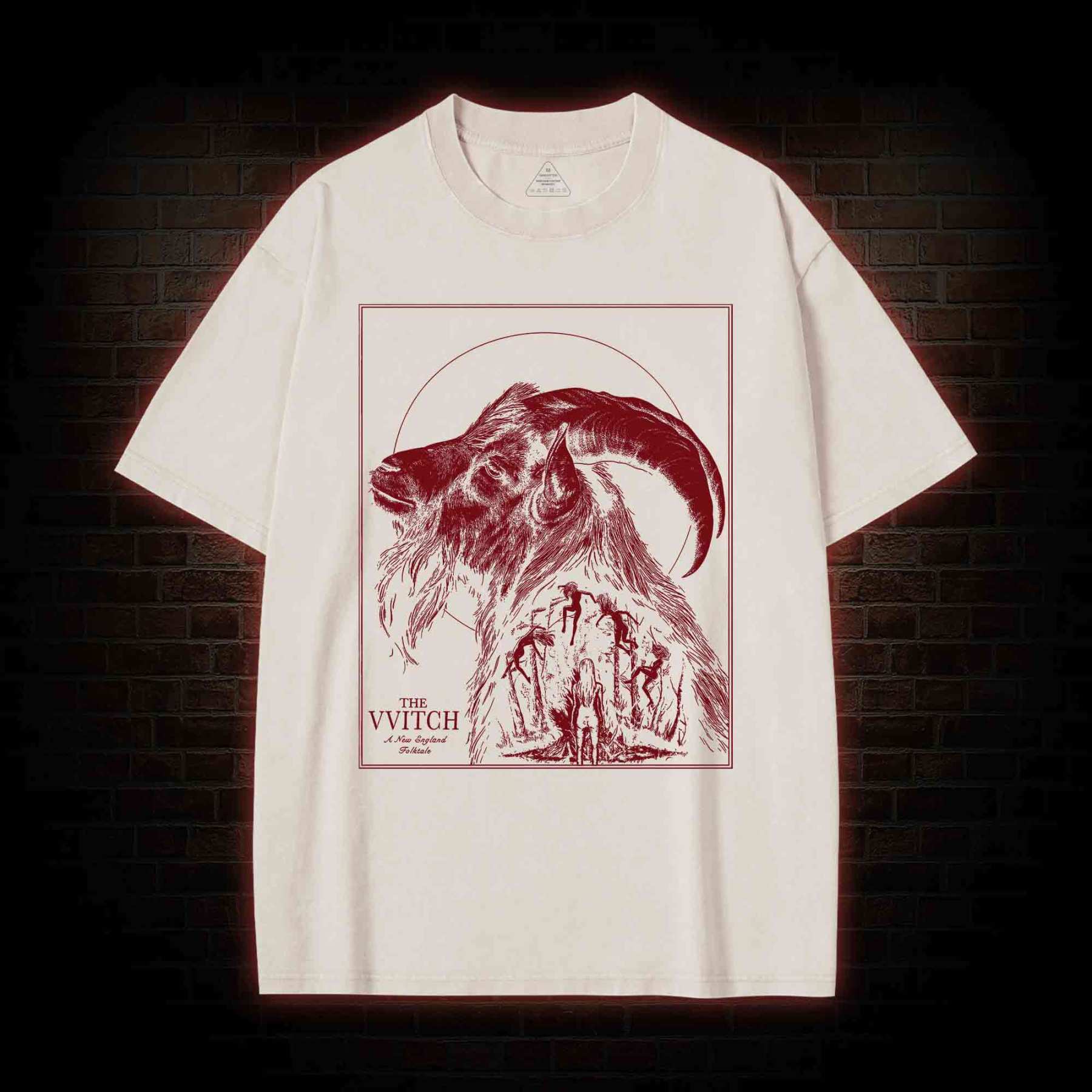 The Witch Vvitch Inspired Black Phillip Washed T-shirt