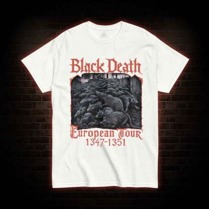 Vintage Black Death European Tour T-shirt