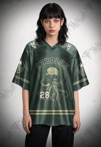 Cthulhu Vintage Oversized Jersey