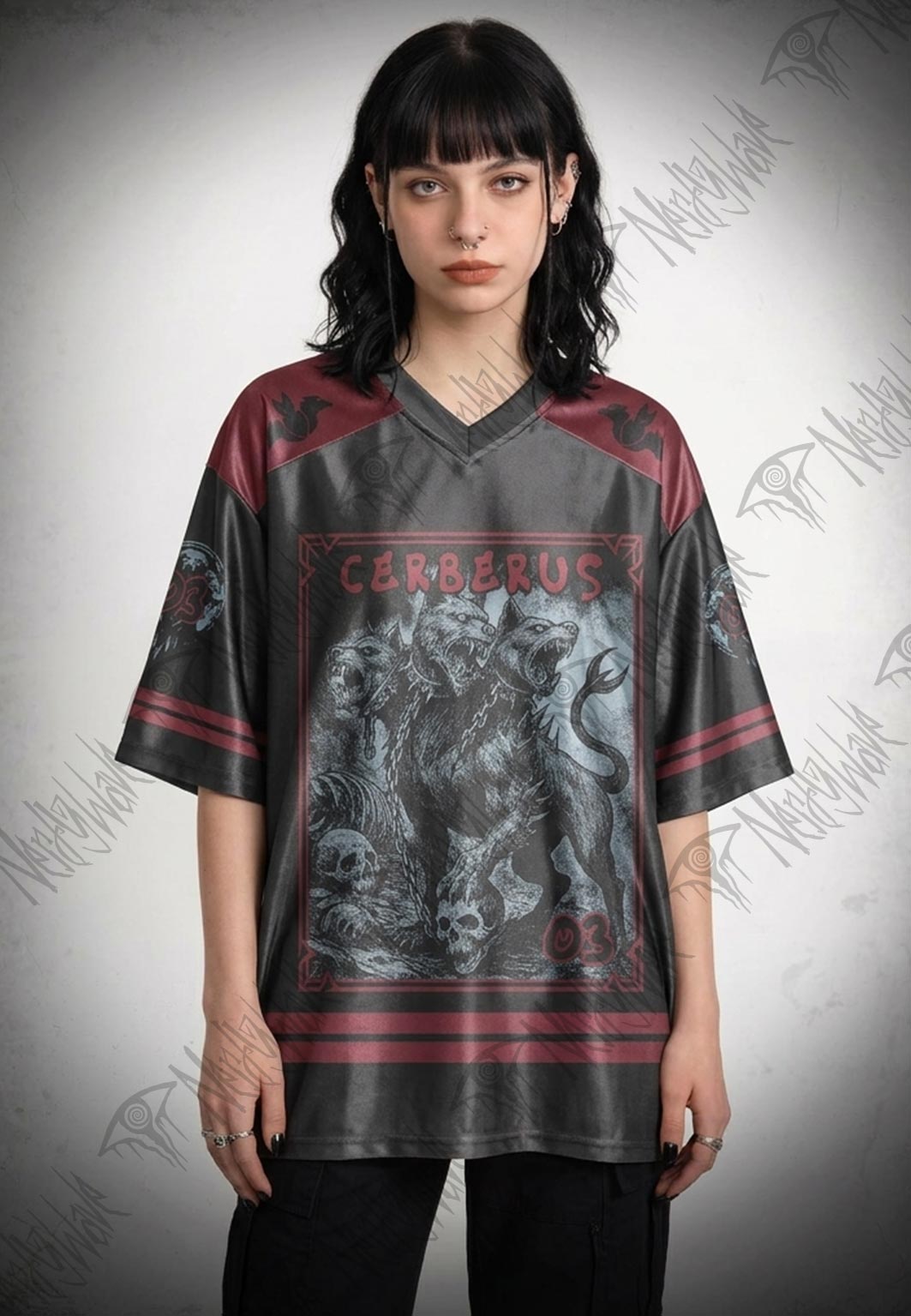 Hell Hound Cerberus Oversized Jersey