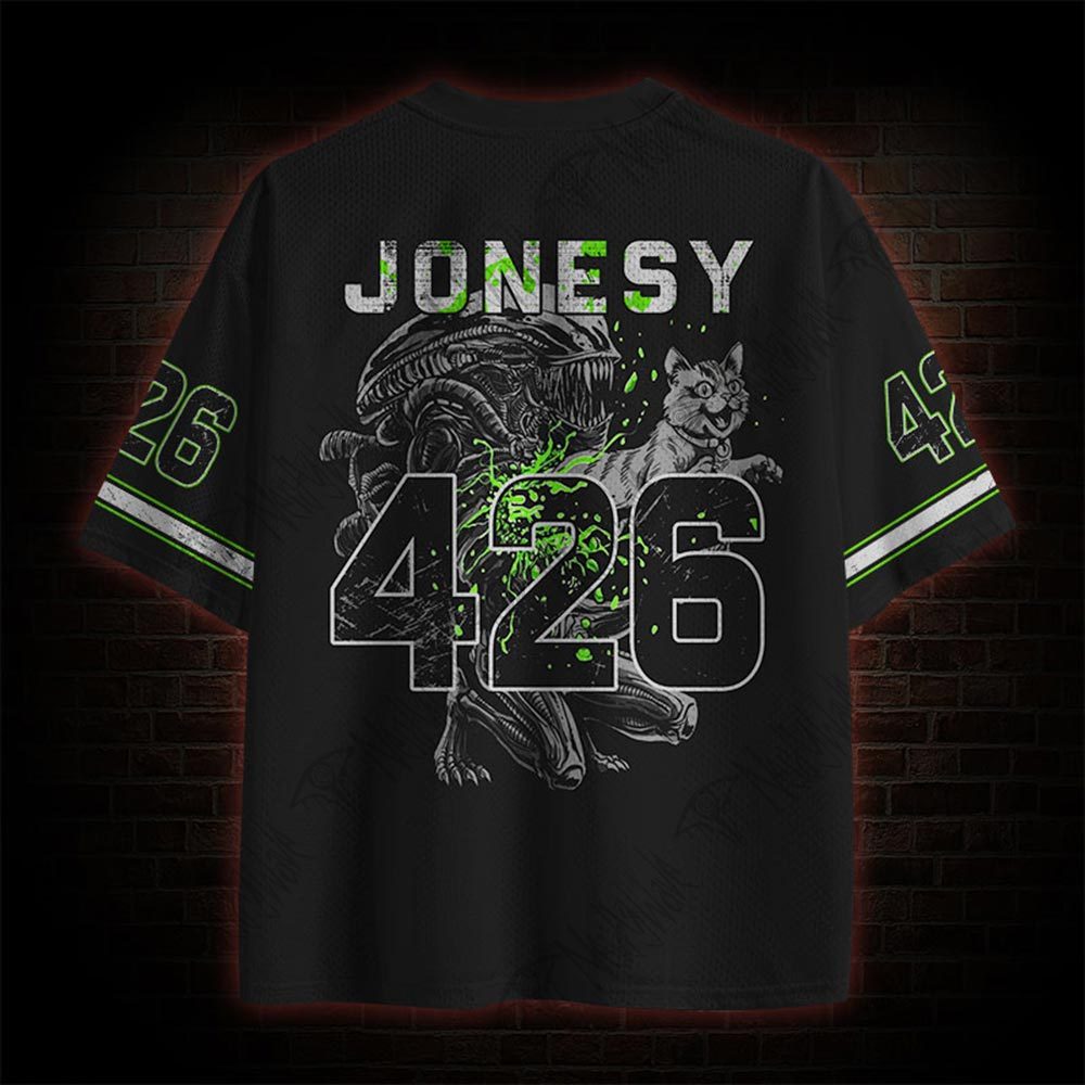 Alien Cat Mesh Jersey