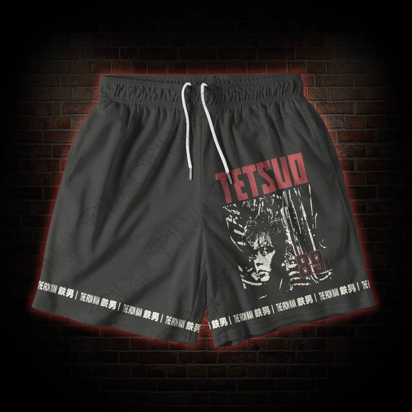 Turn This World to Rust Mesh Shorts