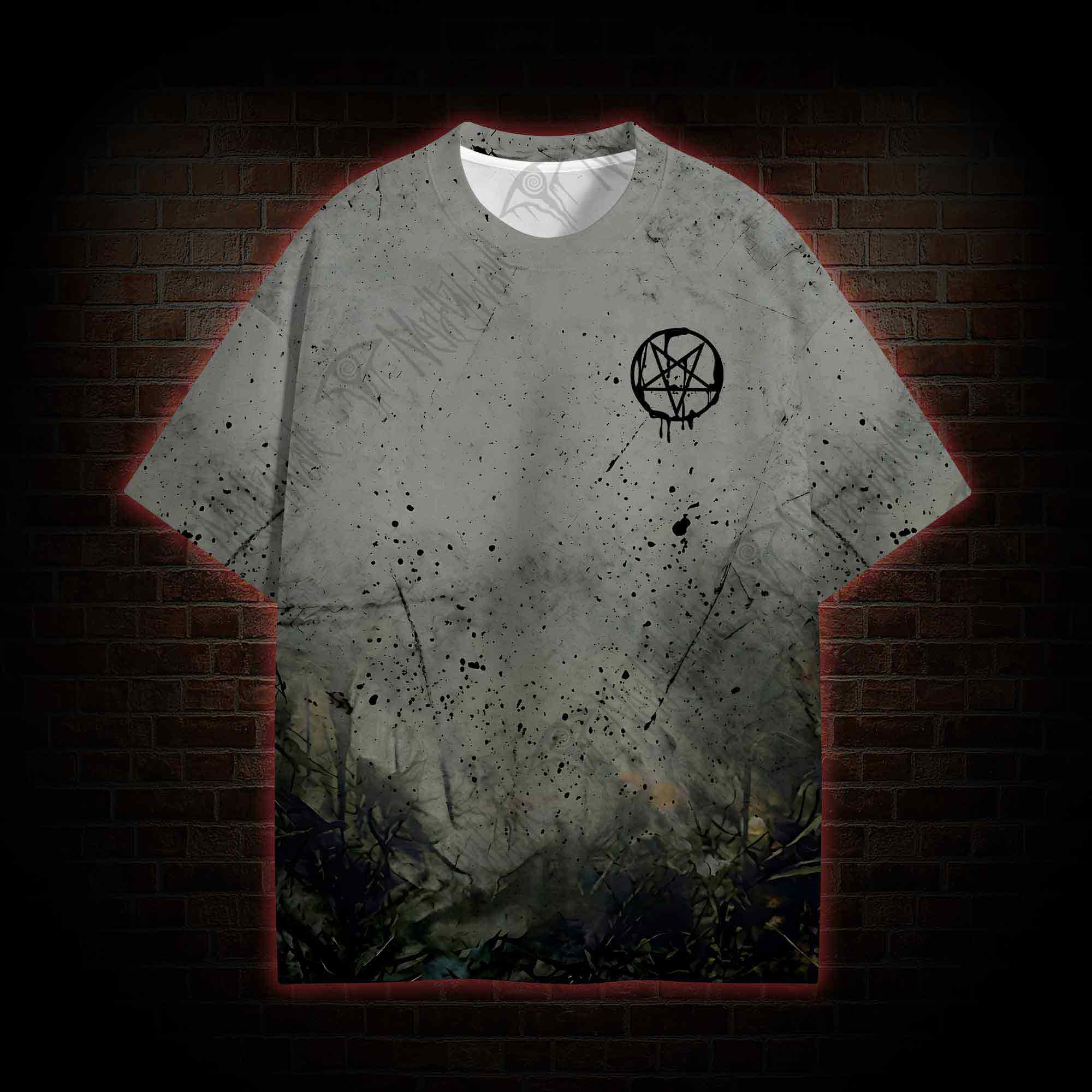 Baphomet Demon Graphic T-shirt