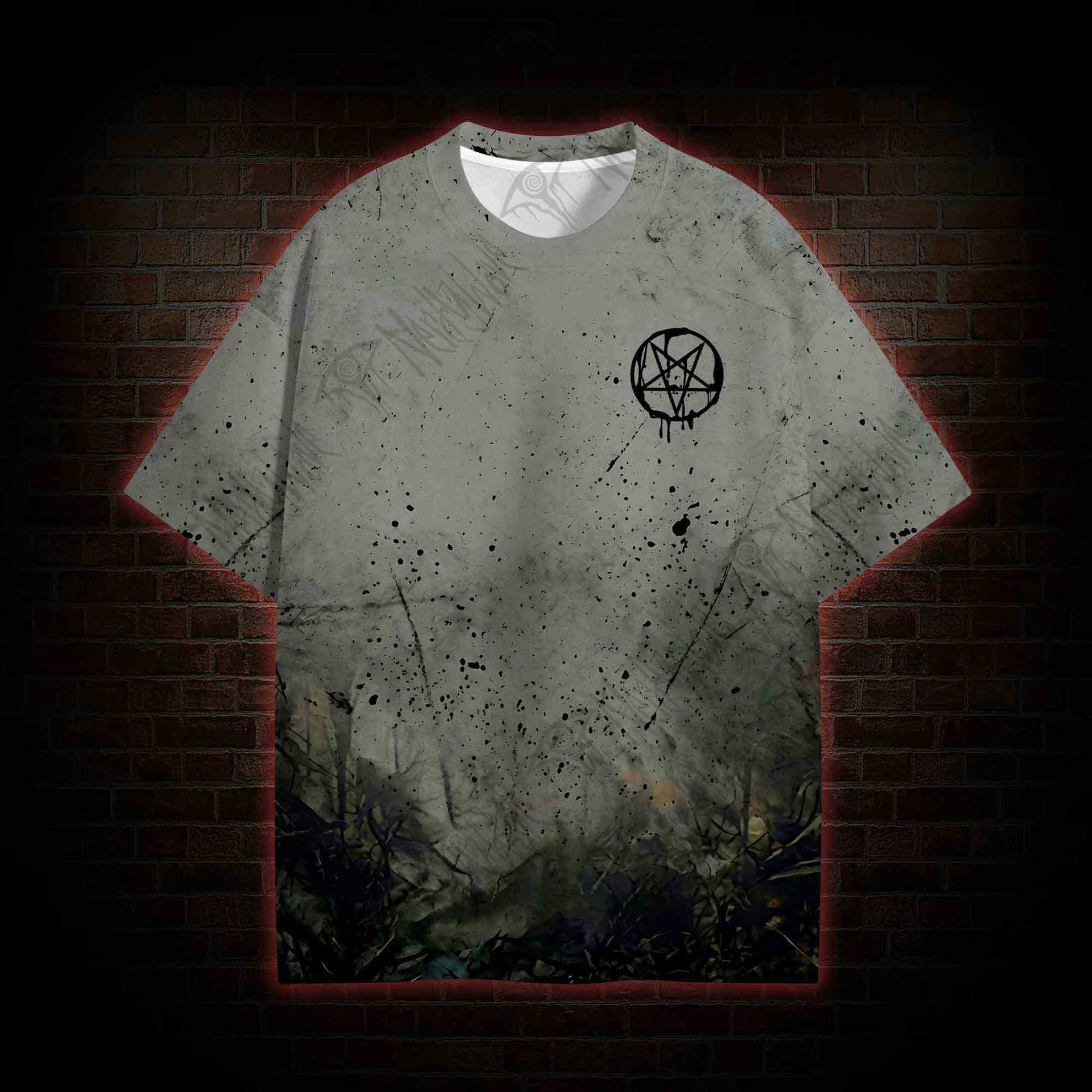 Baphomet Demon Graphic T-shirt