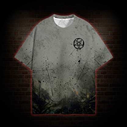 Baphomet Demon Graphic T-shirt