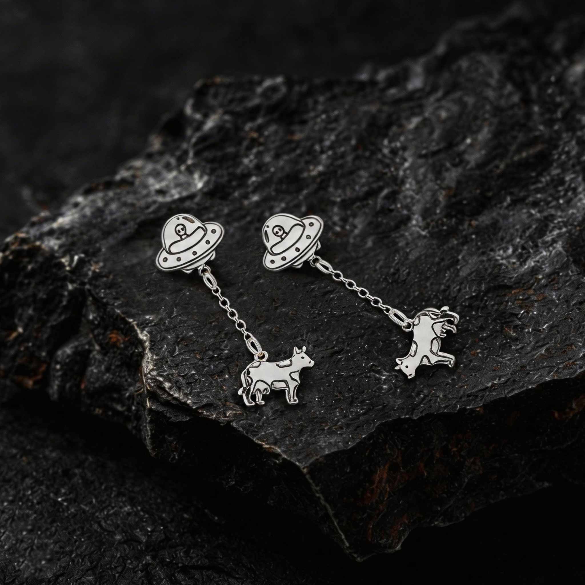 Alien Abduction Earrings