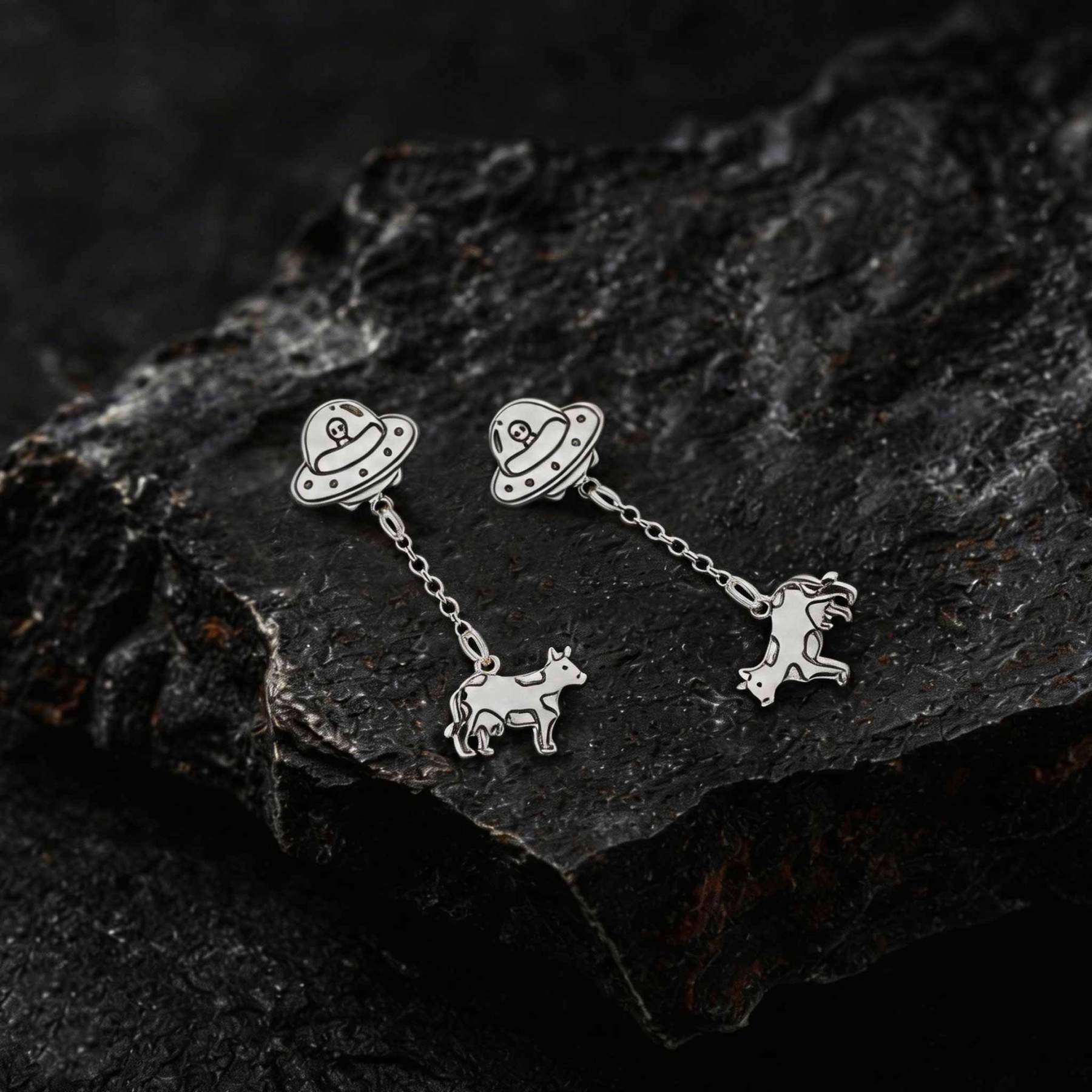 Alien Abduction Earrings