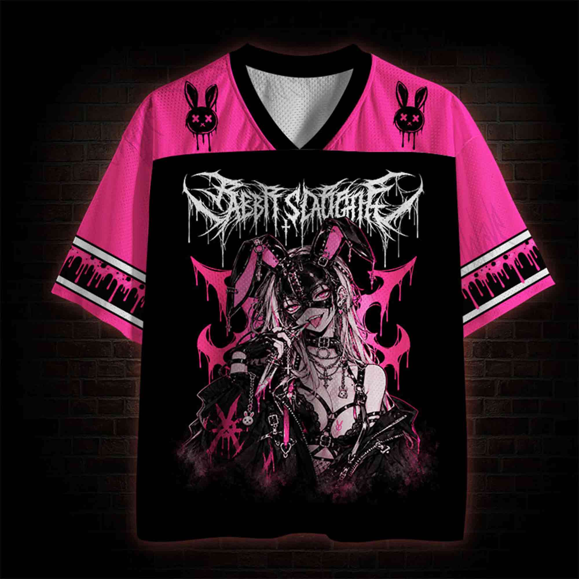 Pink Slaughte Mesh Jersey