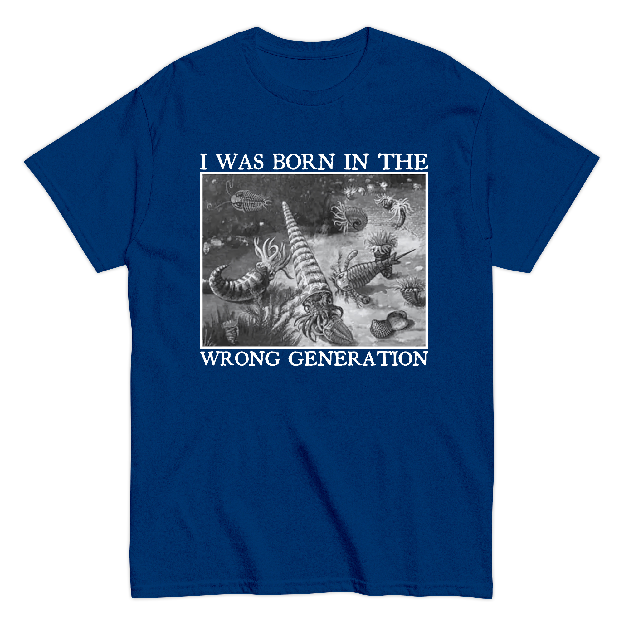 I Was Born In The Wrong Generation T-shirt