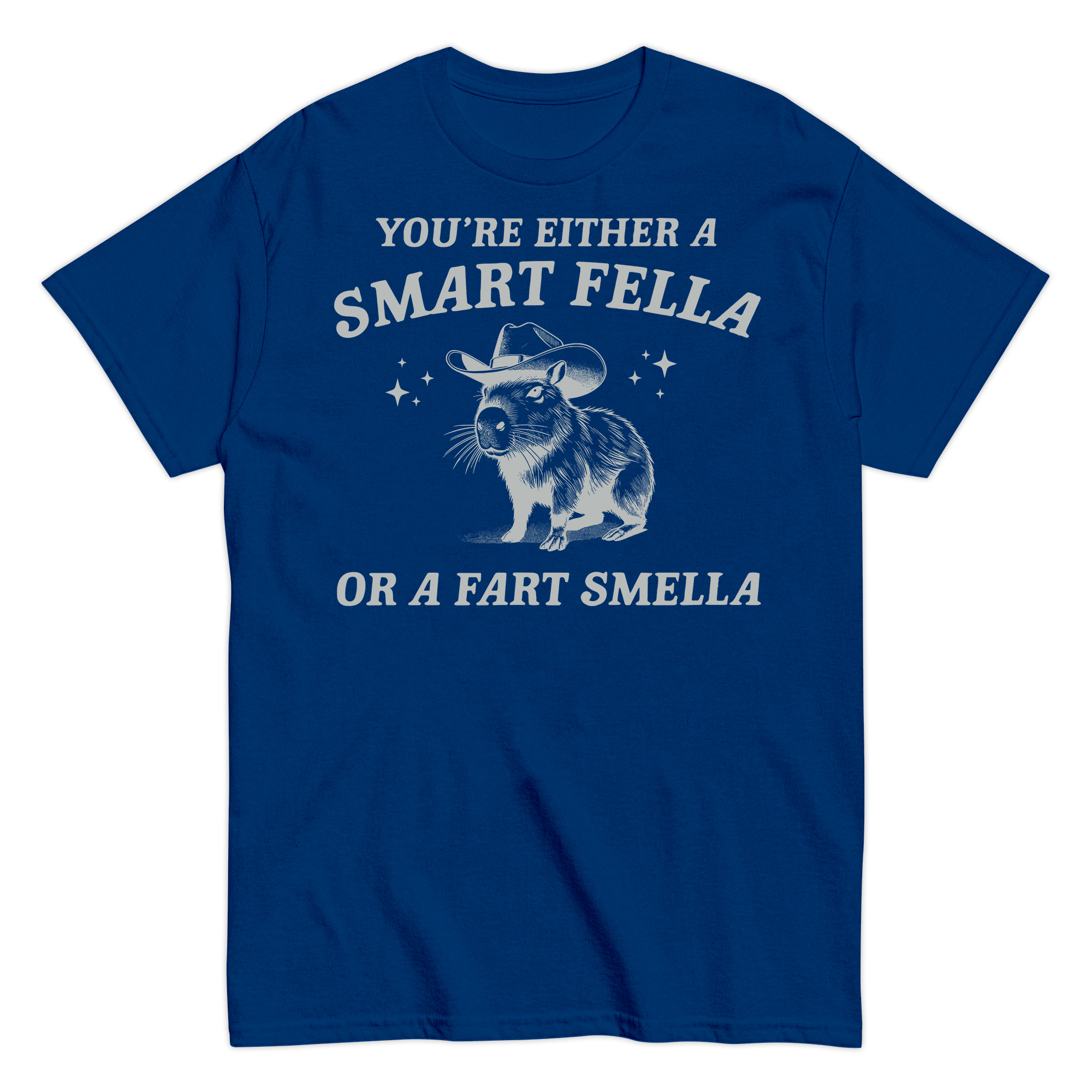 Smart Fella Or Fart Smella T-shirt