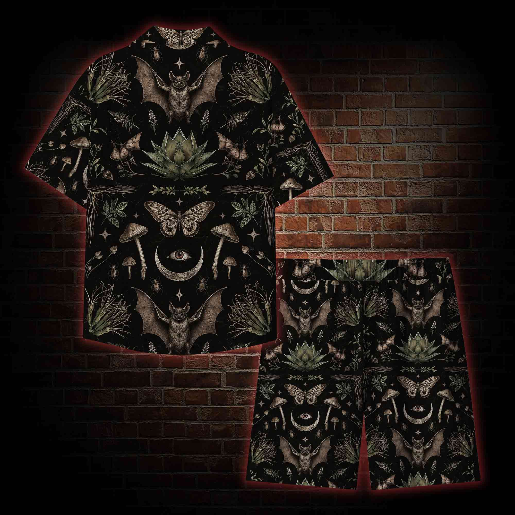 The Dark Moon Lightweight Hawaiian Shirt