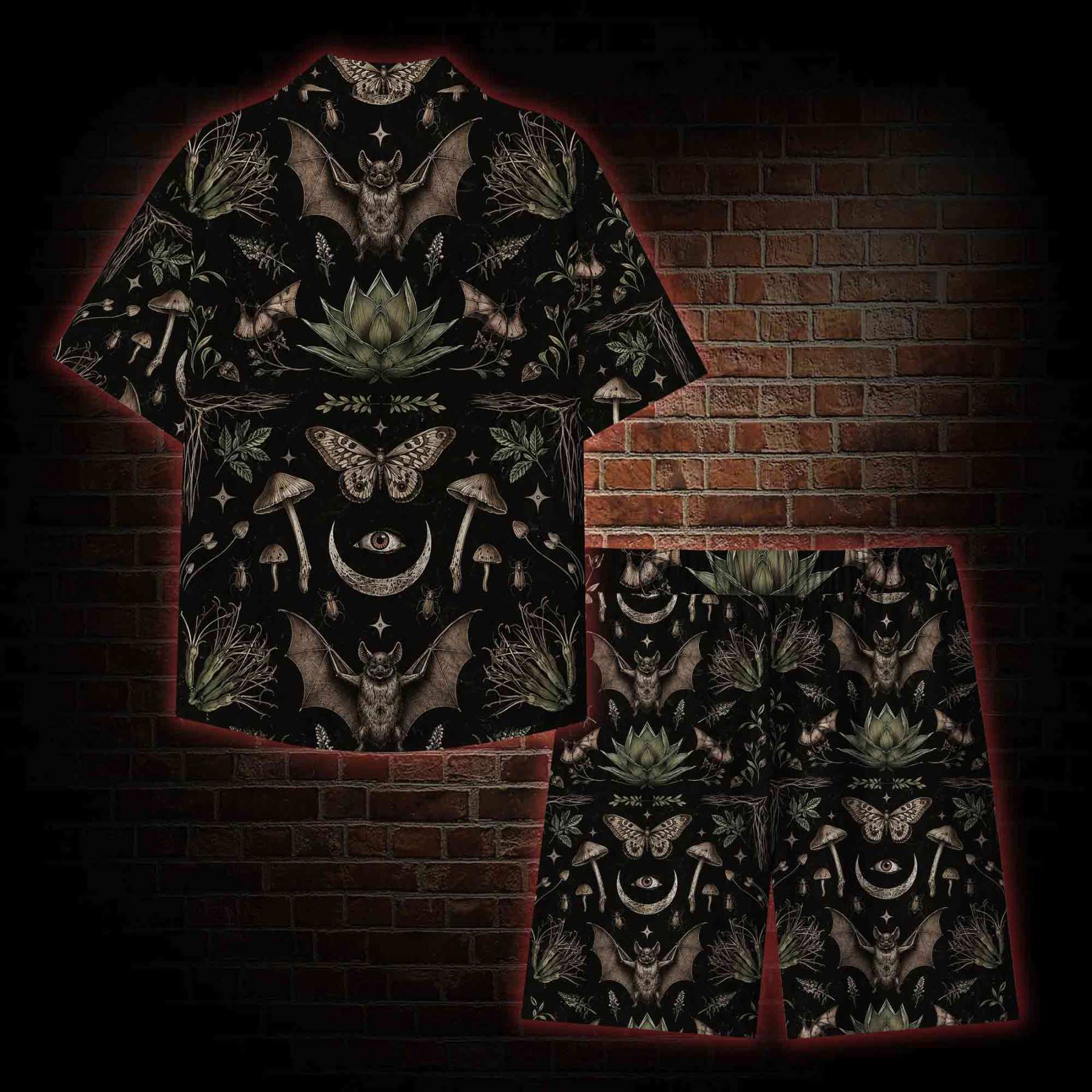 The Dark Moon Lightweight Hawaiian Shirt