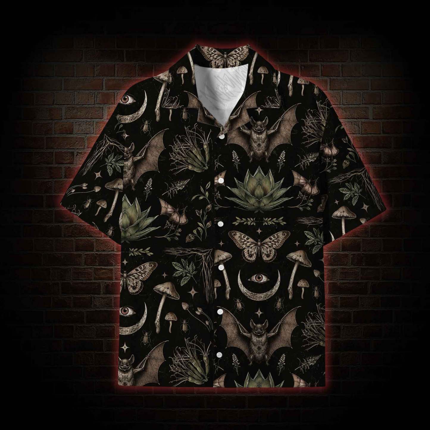 The Dark Moon Lightweight Hawaiian Shirt