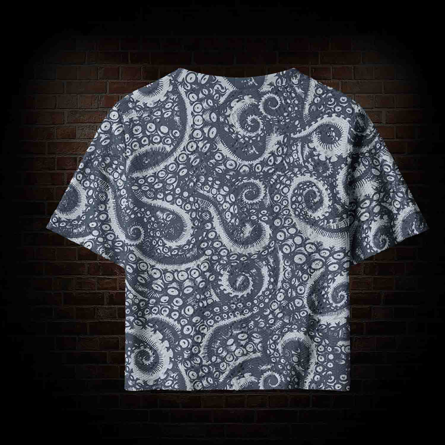 Octopus Tentacles Pointelle Cardigan