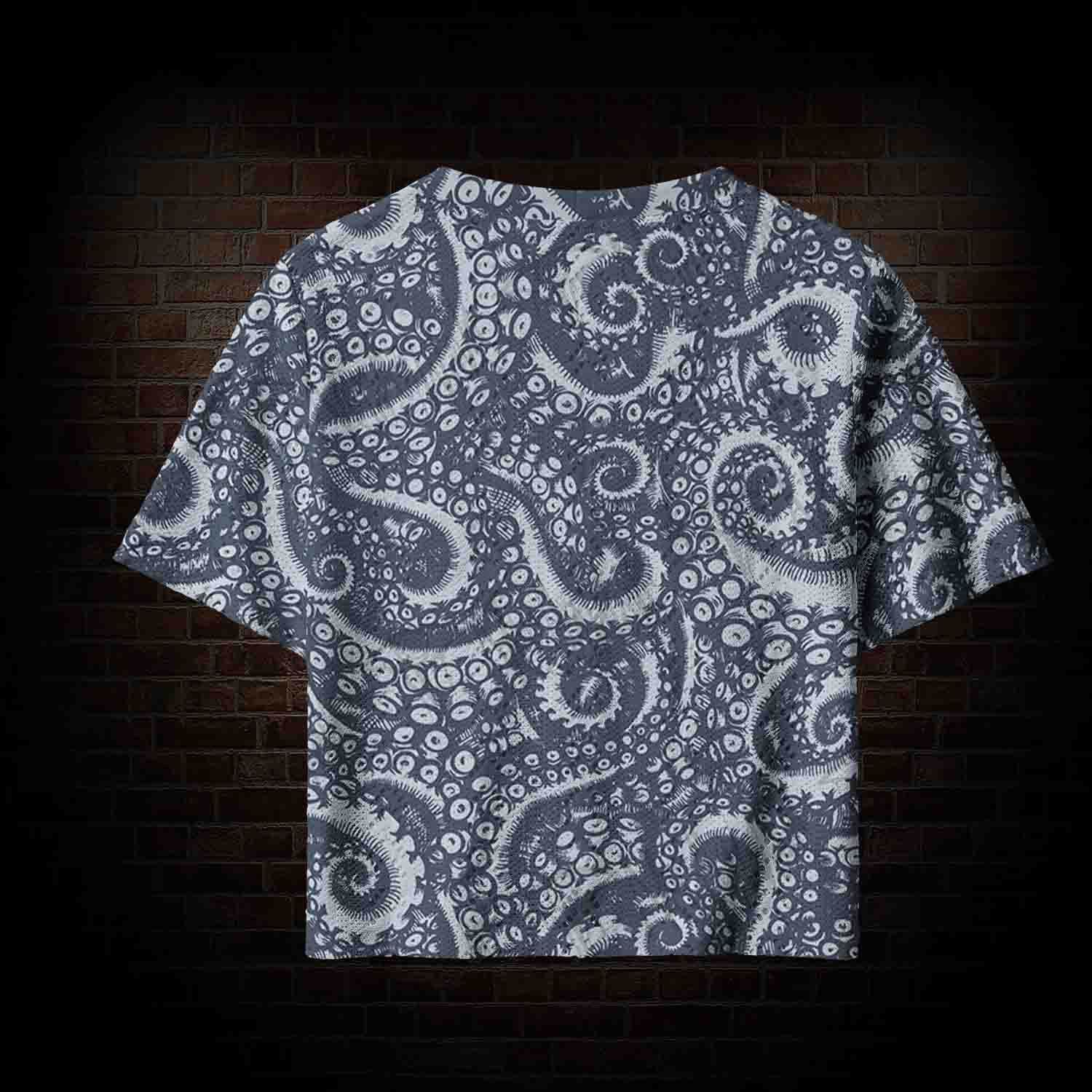 Octopus Tentacles Pointelle Cardigan