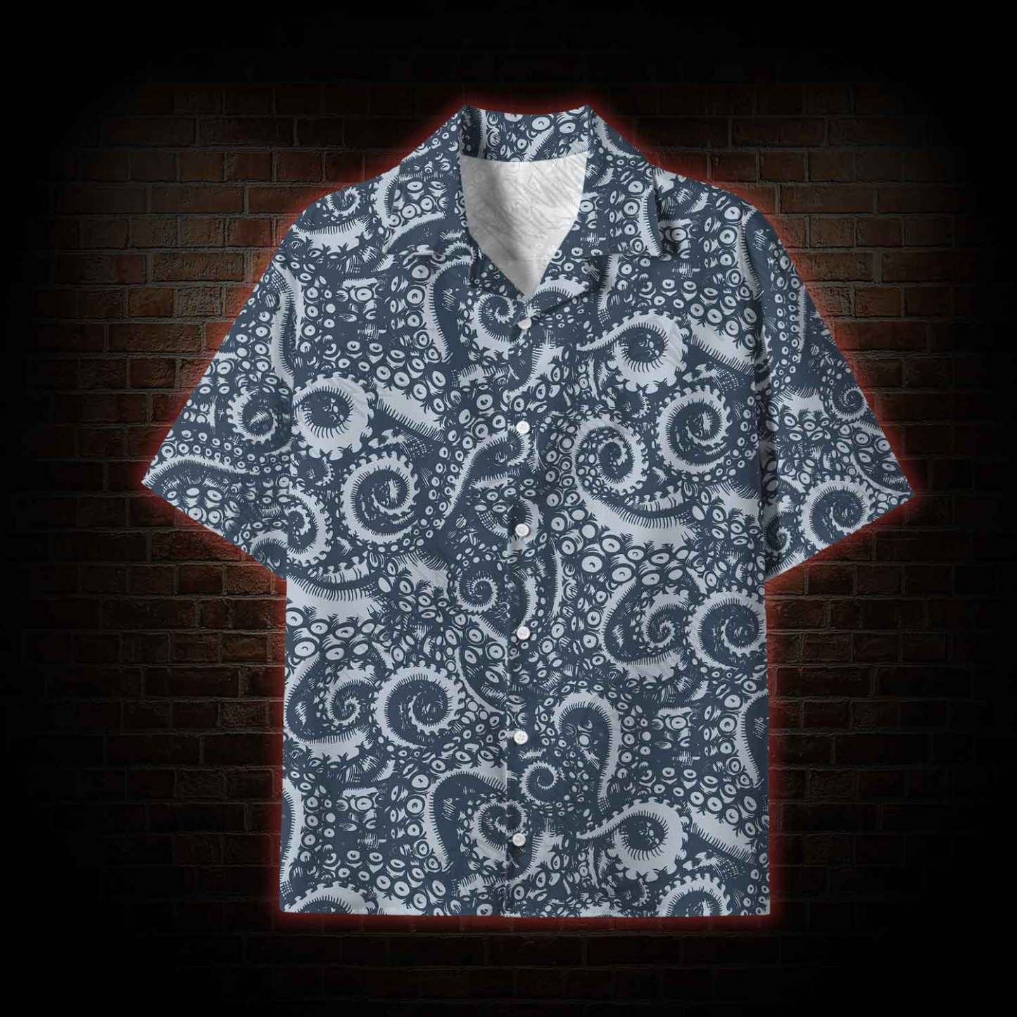 Octopus Tentacles Lightweight Hawaiian Shirt