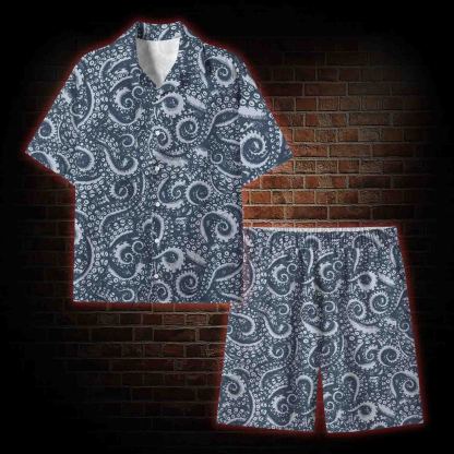 Octopus Tentacles Lightweight Hawaiian Shirt