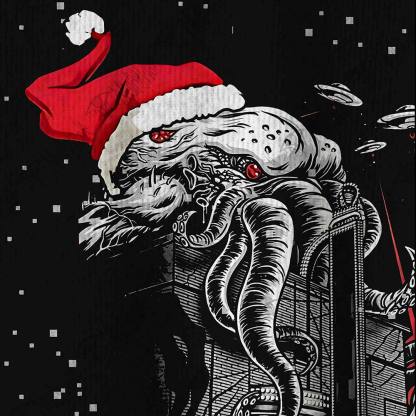 Merry Cthulhumas Ugly Sweatshirts