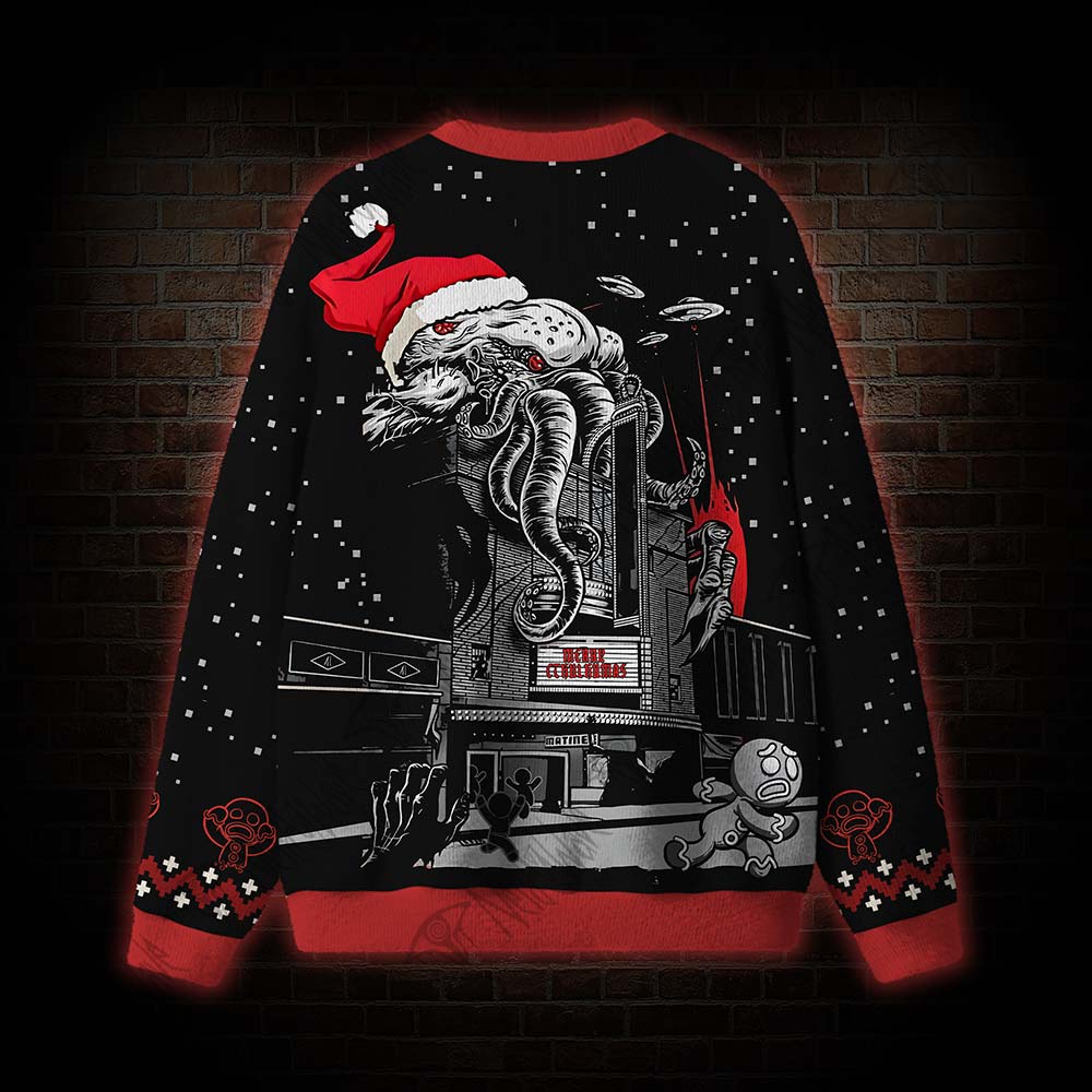 Merry Cthulhumas Ugly Sweatshirts