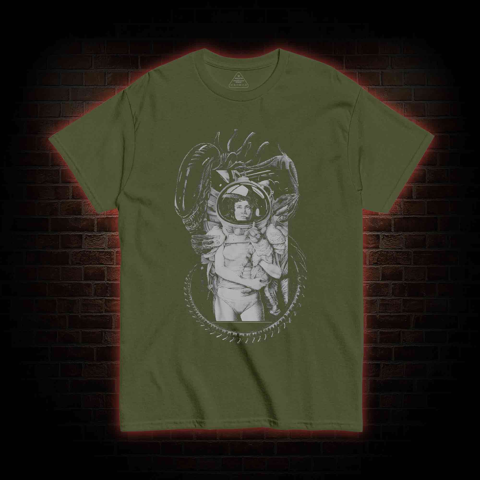 Alien Ripley Jonesy Sci-fi Horror T-shirt
