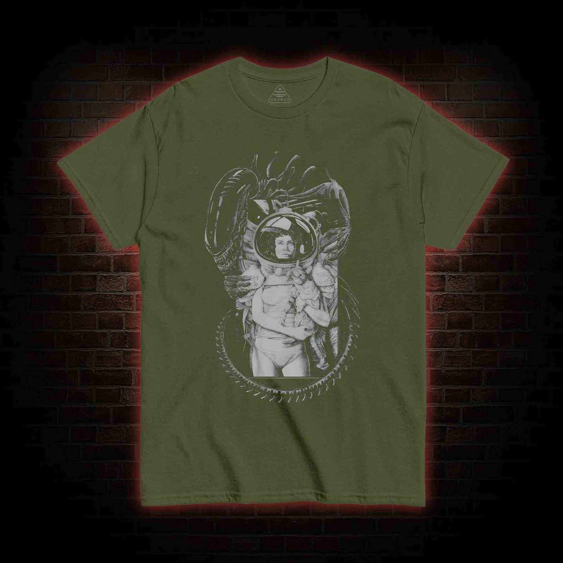 Alien Ripley Jonesy Sci-fi Horror T-shirt
