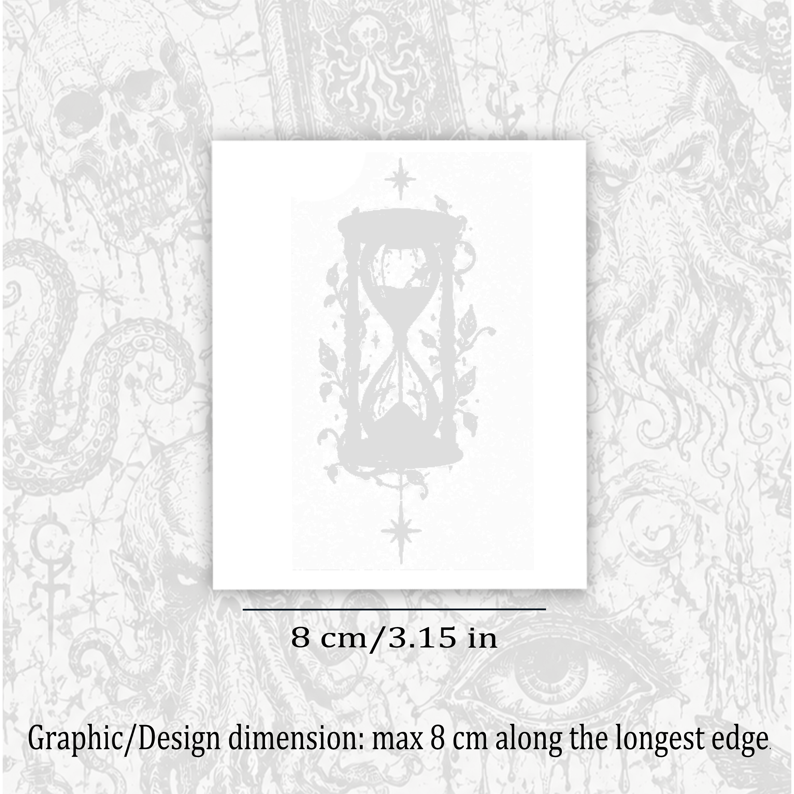 Time Bloom Temporary Tattoo
