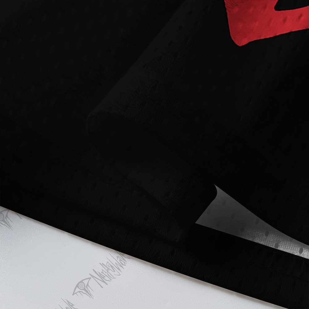 Black Swordman Mesh Jersey