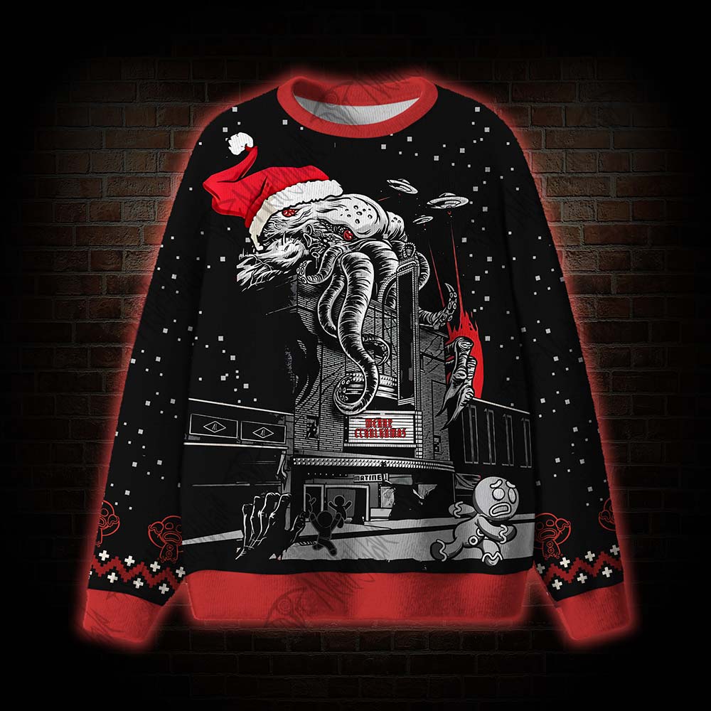 Merry Cthulhumas Ugly Sweatshirts
