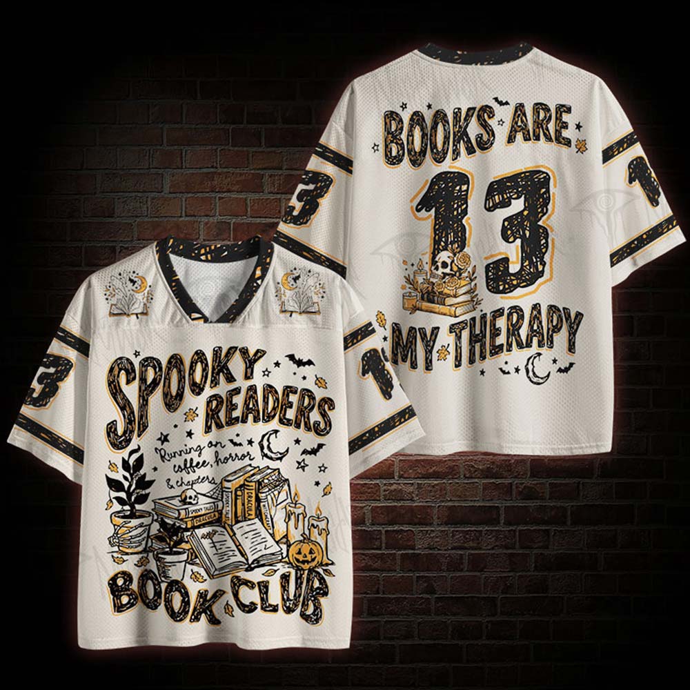 Spooky Readers Book Club Mesh Jersey