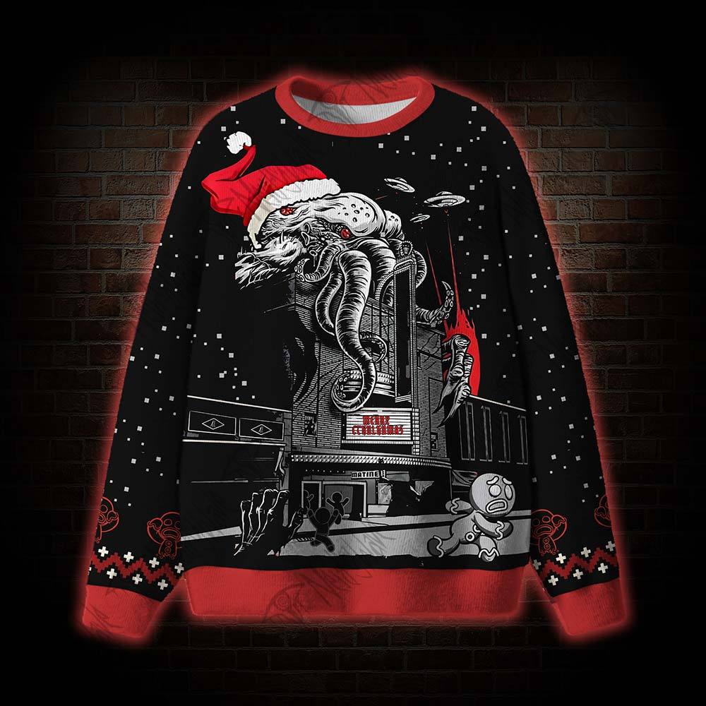 Merry Cthulhumas Ugly Sweatshirts