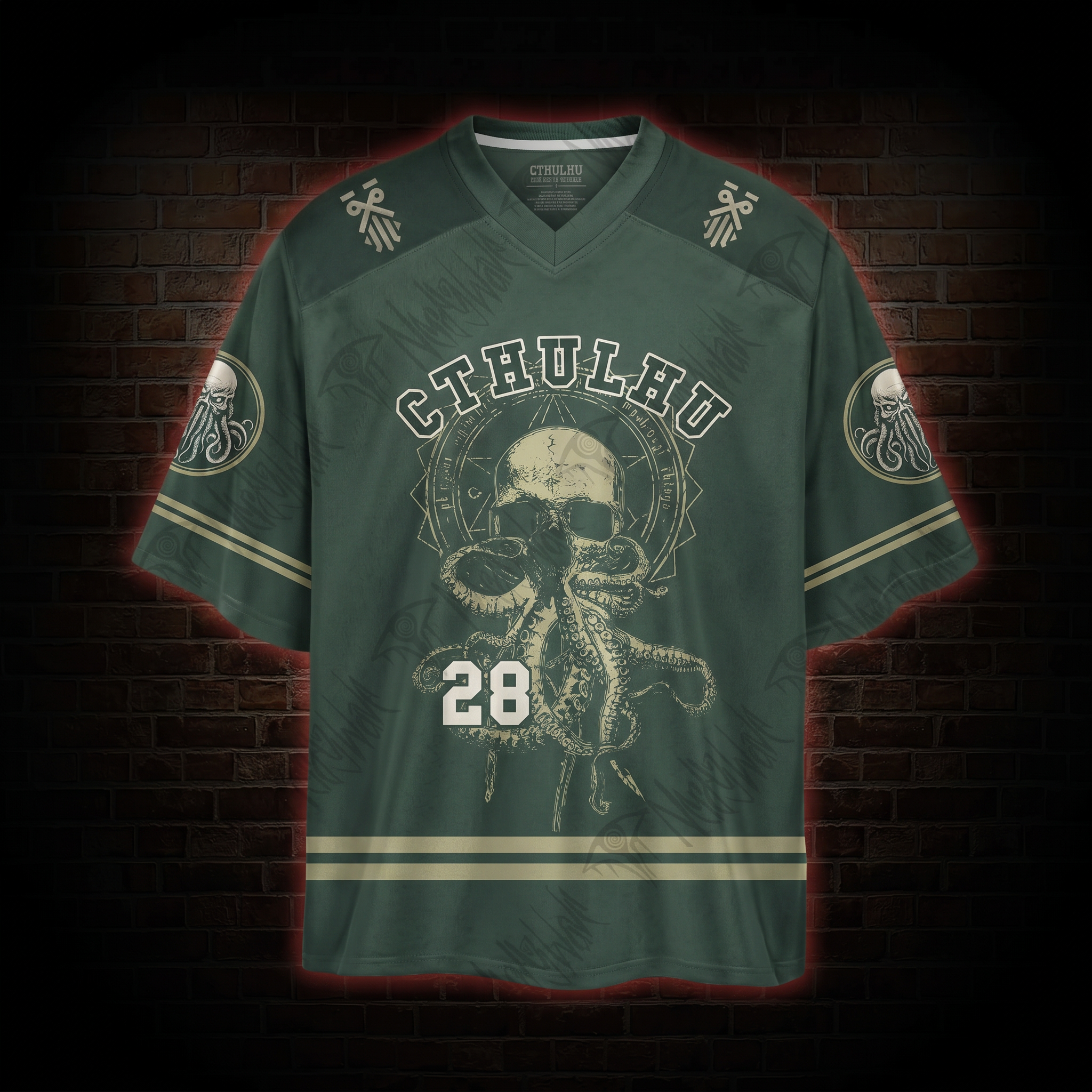 Vintage Cthulhu Vintage Oversized Jersey