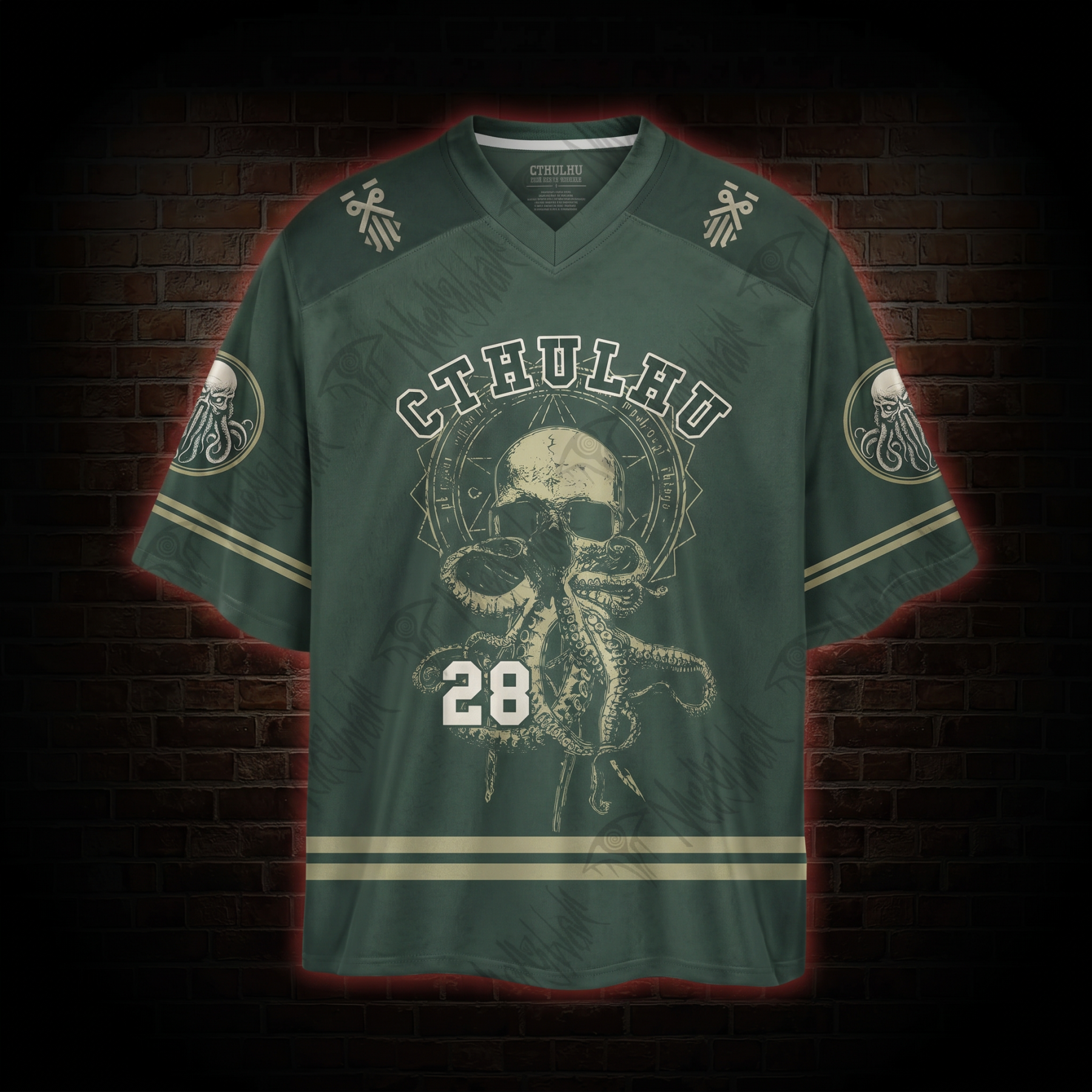 Vintage Cthulhu Vintage Oversized Jersey