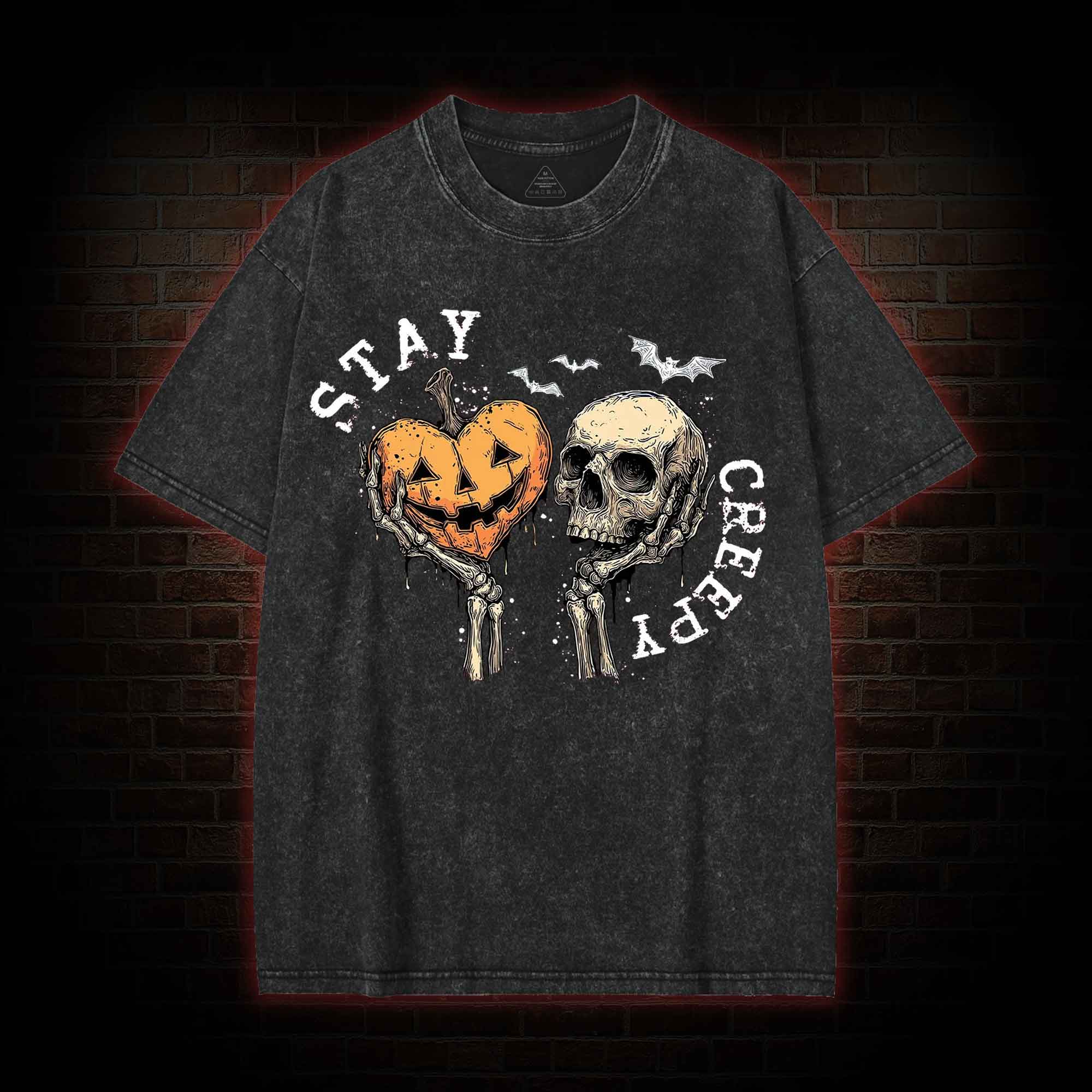 Stay Creepy Washed T-shirt
