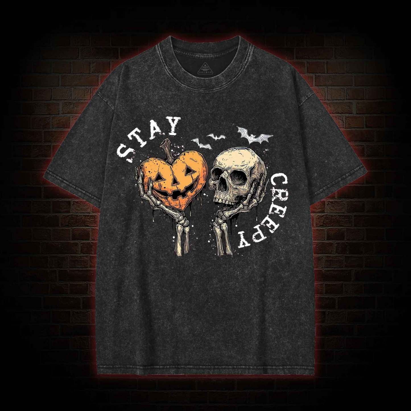 Stay Creepy Washed T-shirt