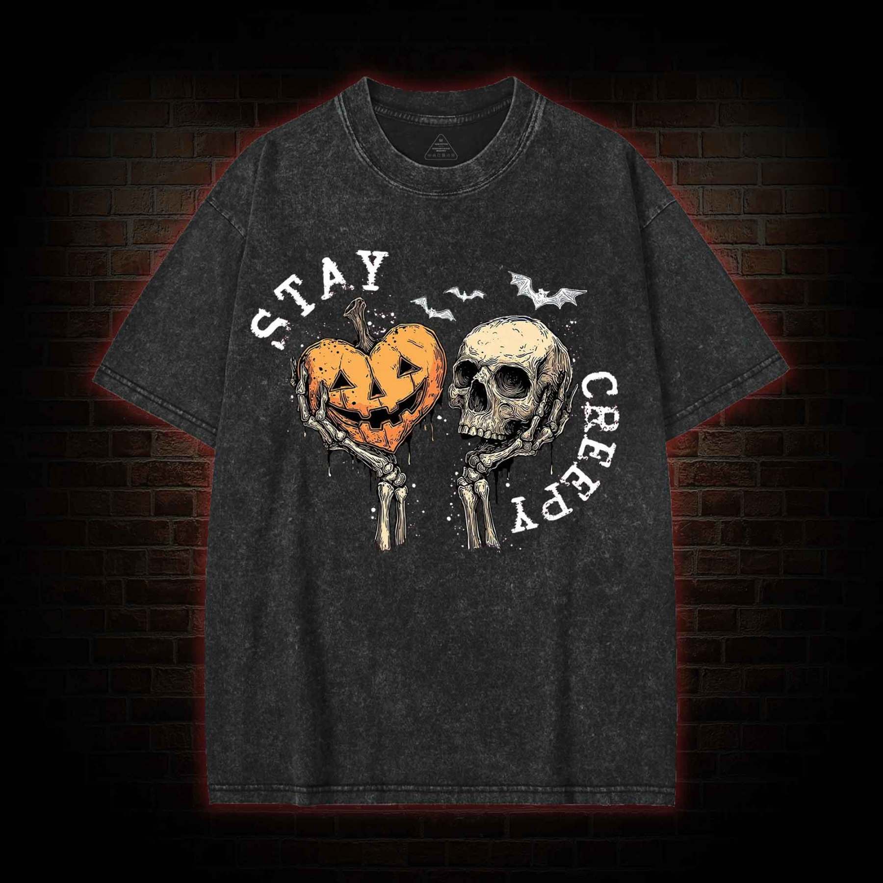 Stay Creepy Washed T-shirt