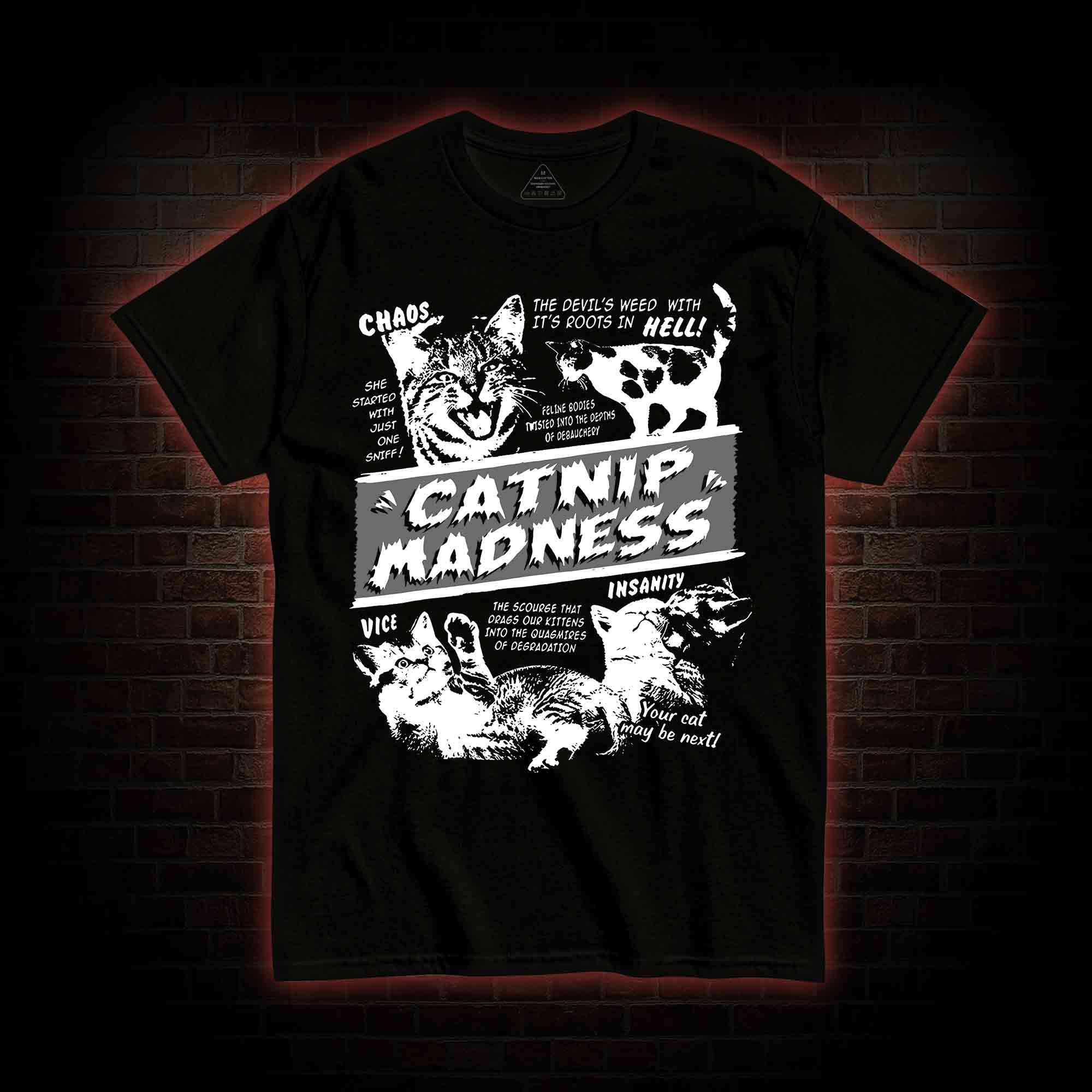 Catnip Madness T-shirt