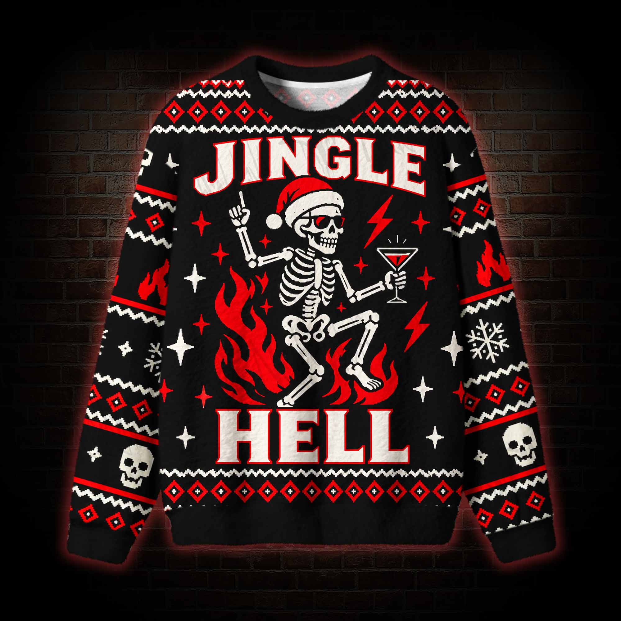 Jingle Hell Ugly Sweatshirts