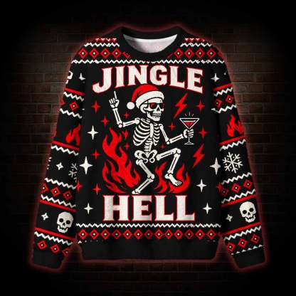 Jingle Hell Ugly Sweatshirts
