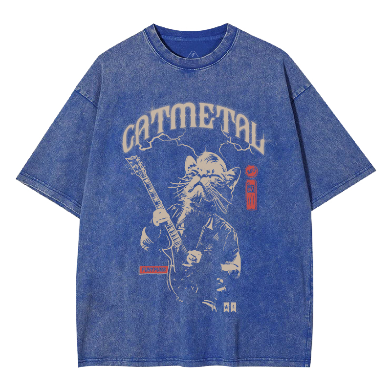 Catmetal Washed T-shirt