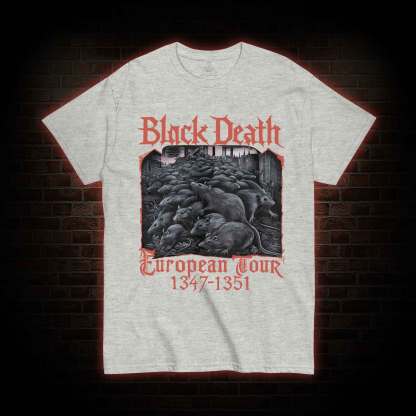 Vintage Black Death European Tour T-shirt