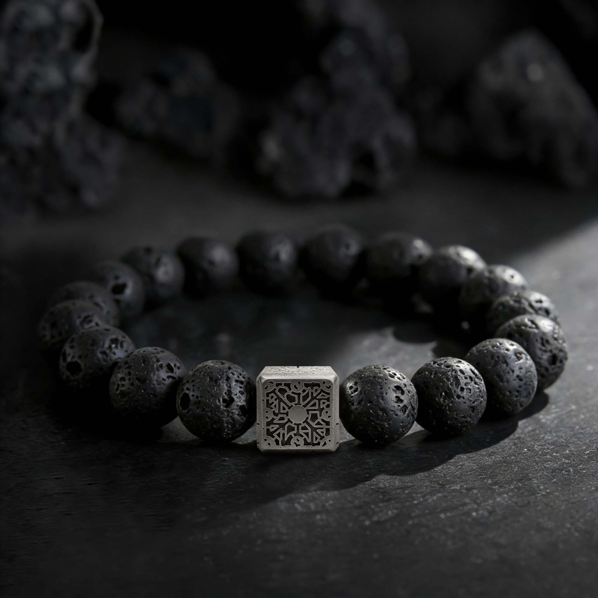 Puzzle Box Beaded Bracelet