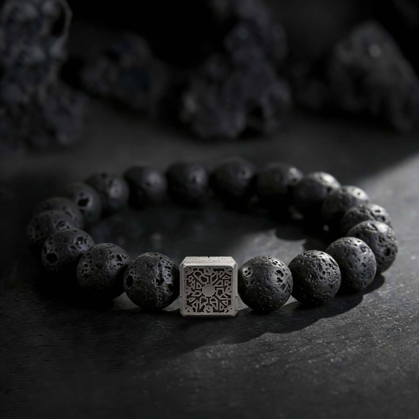 Puzzle Box Beaded Bracelet