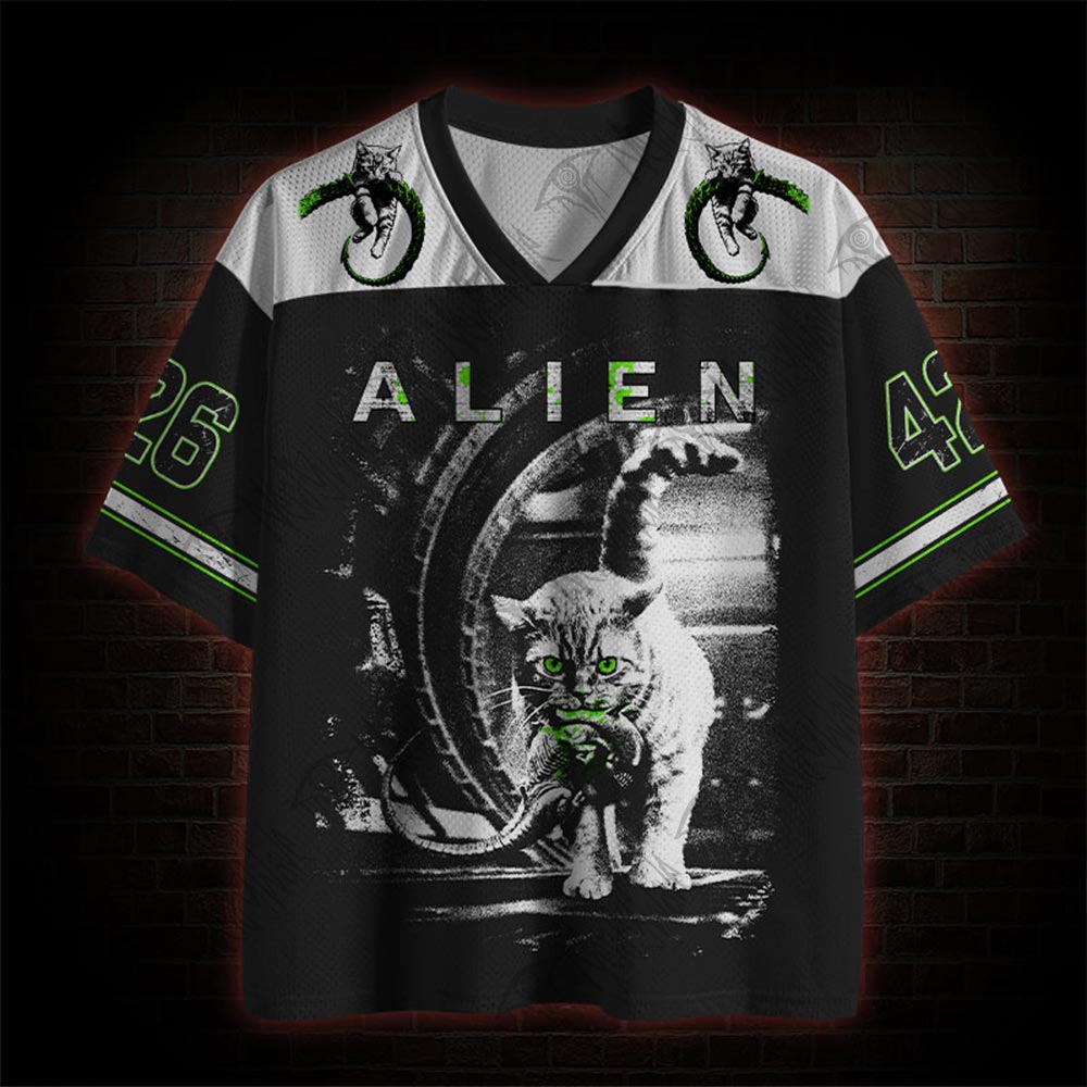 Alien Cat Mesh Jersey