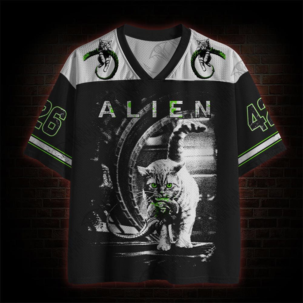 Alien Cat Mesh Jersey