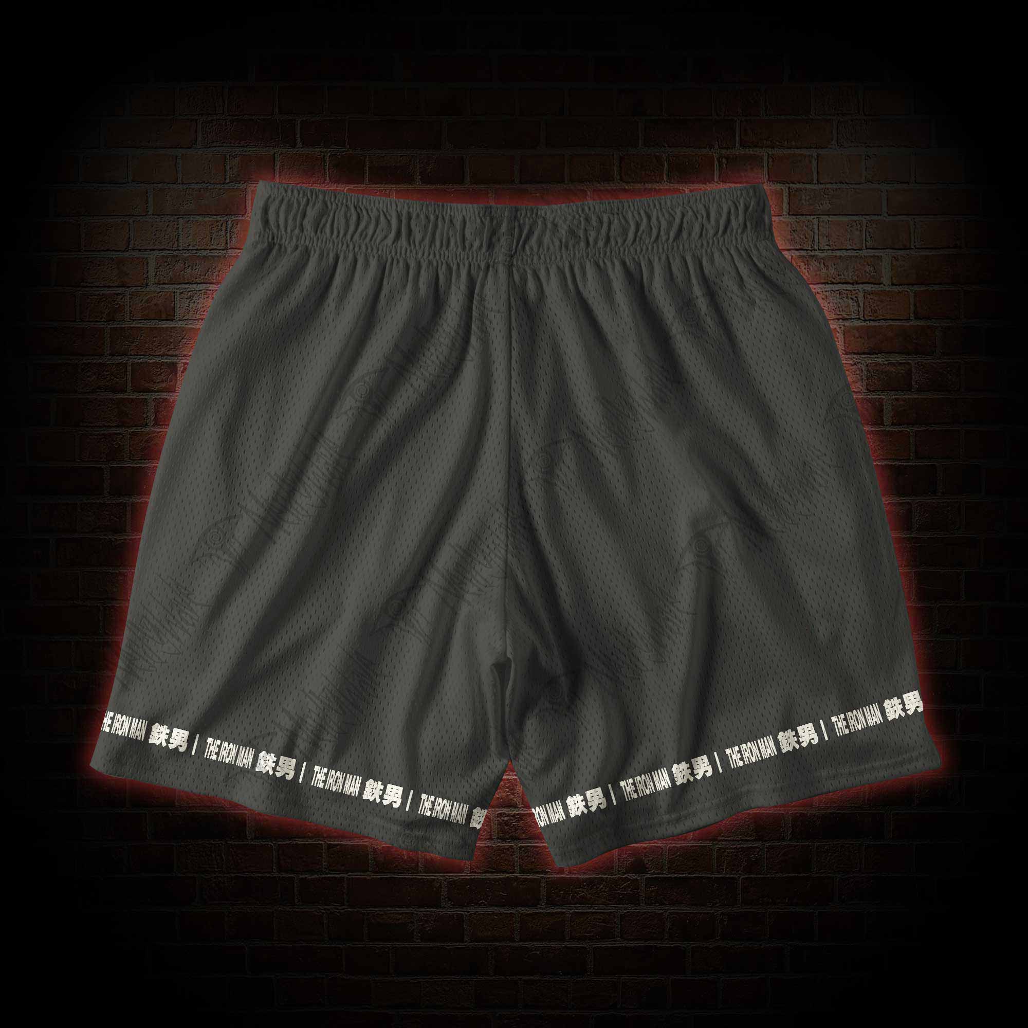 Turn This World to Rust Mesh Shorts