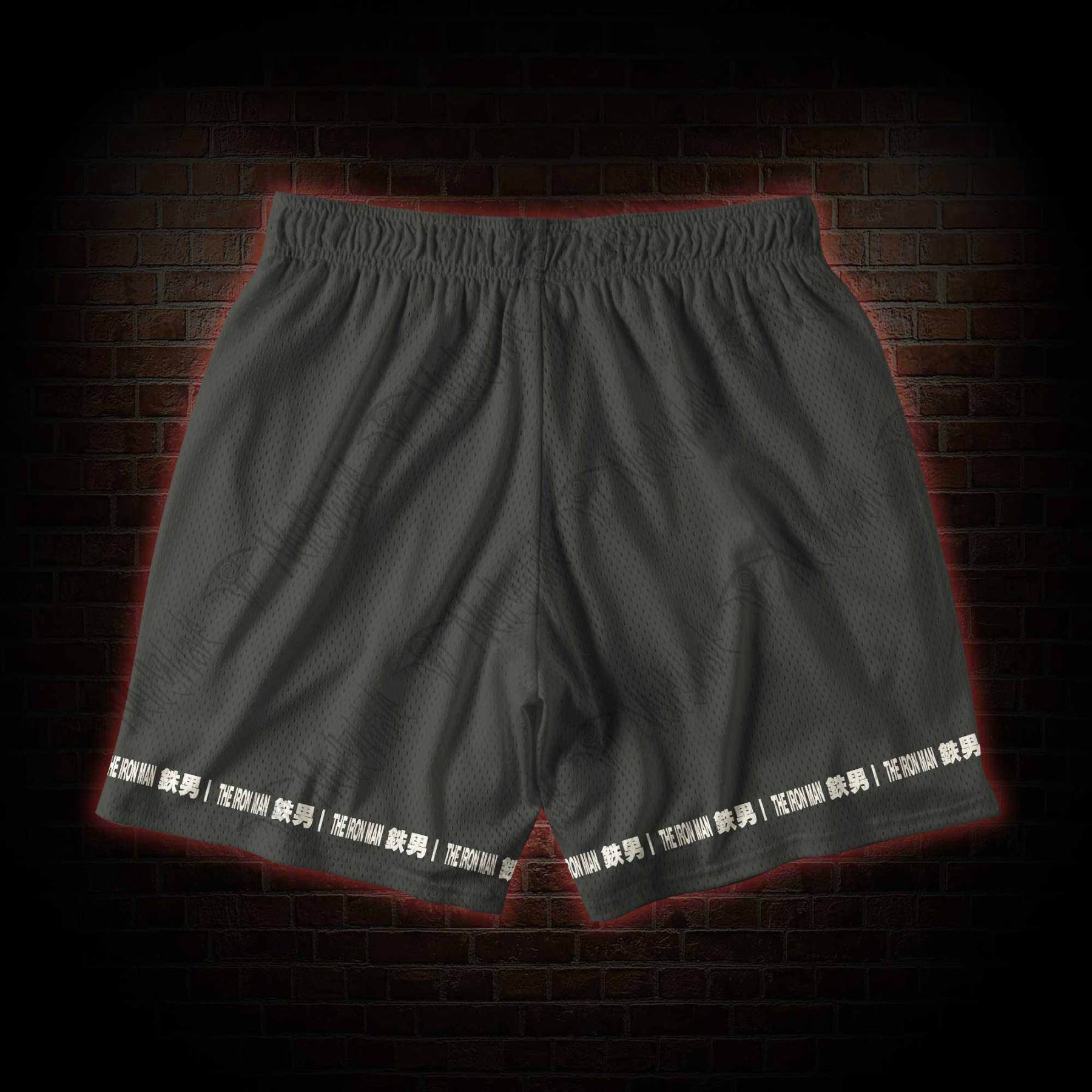 Turn This World to Rust Mesh Shorts