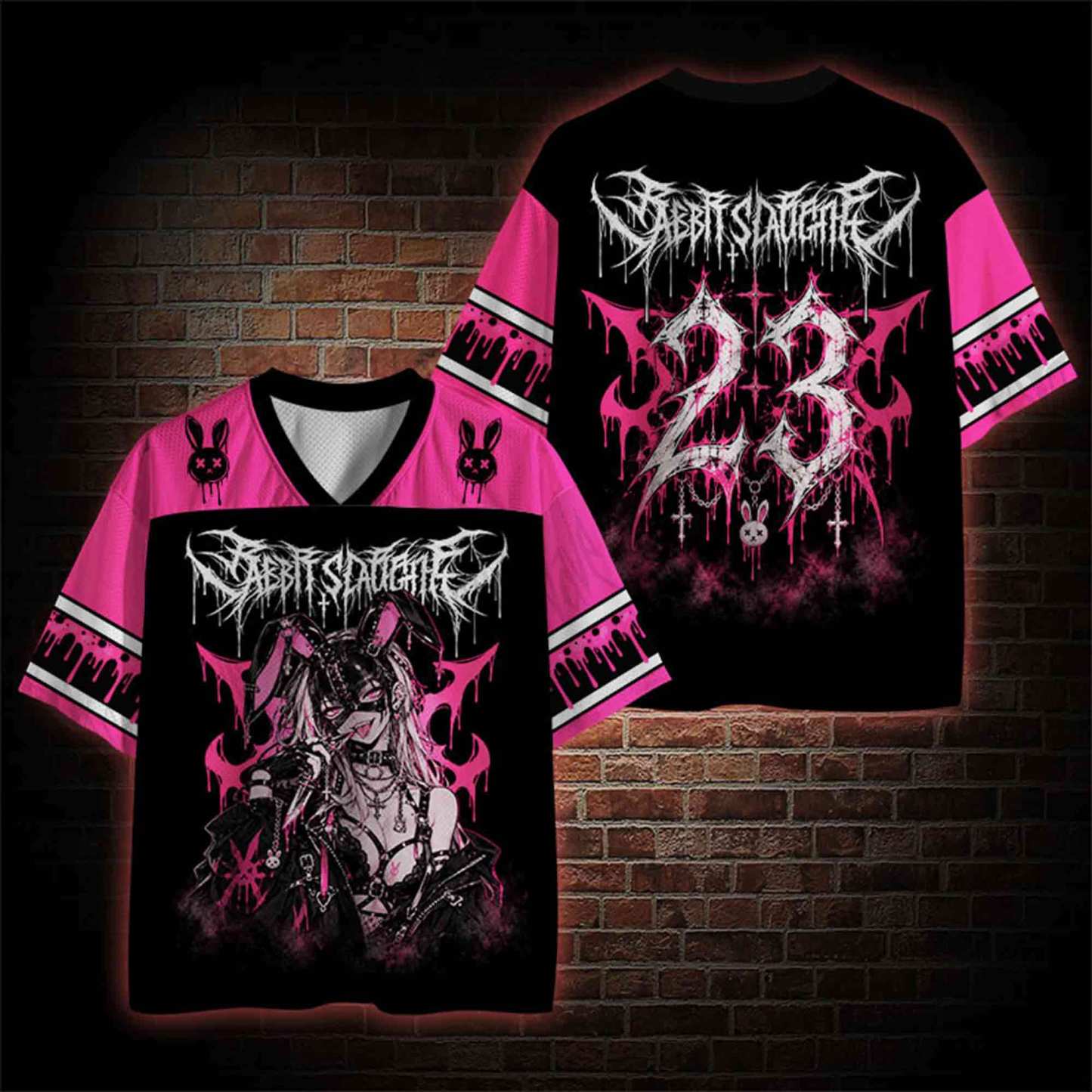 Pink Slaughte Mesh Jersey