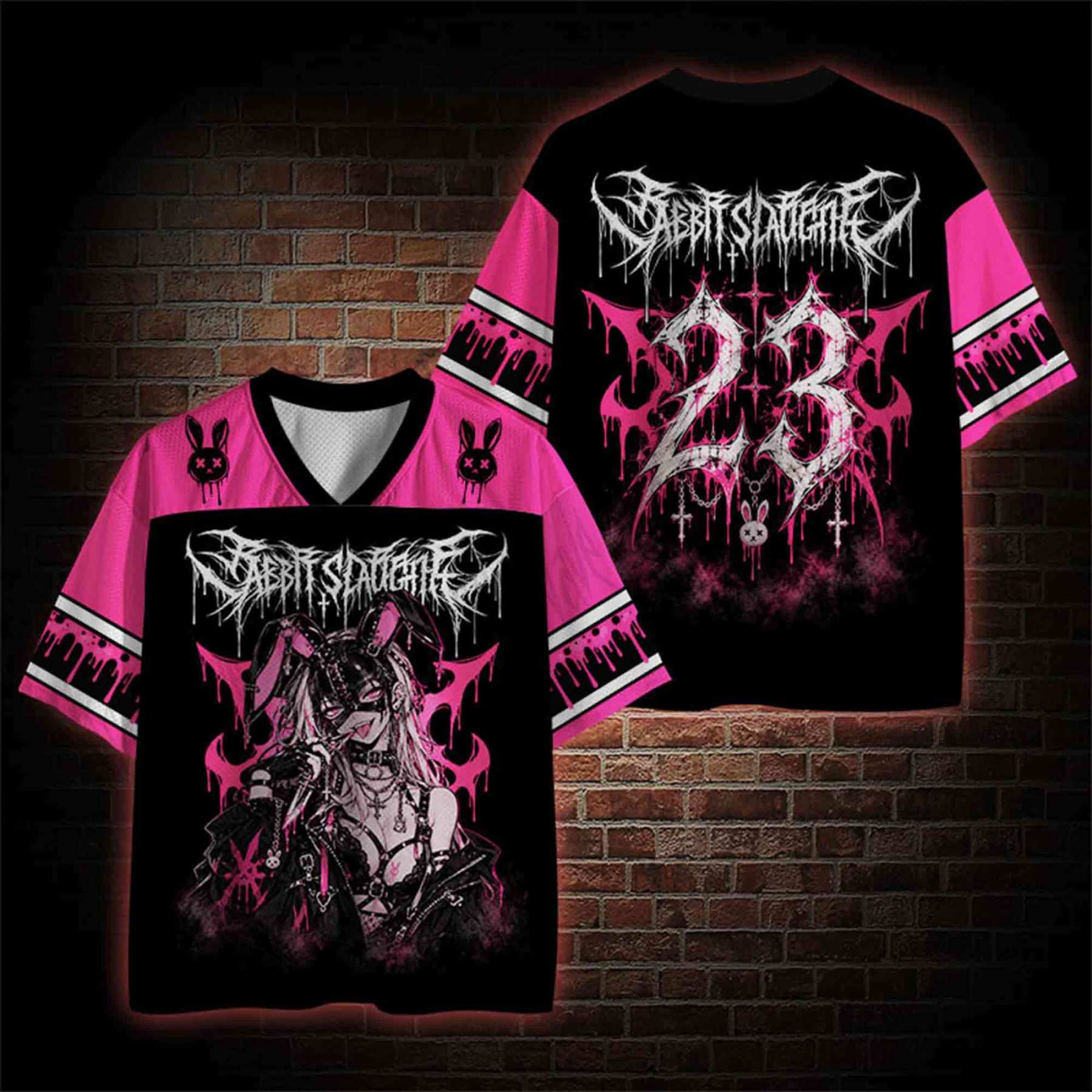 Pink Slaughte Mesh Jersey