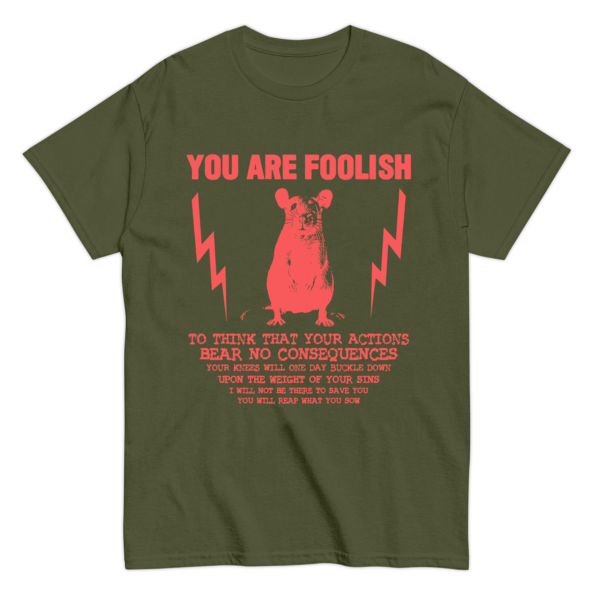 You Are Foolish T-shirt